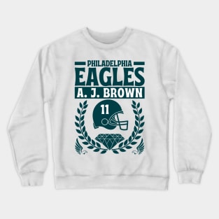 Philadelphia Eagles A. J. Brown 11 Edition 2 Crewneck Sweatshirt